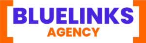 Bluelinks Agency Logo used in Header and footer