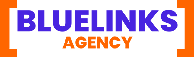 Bluelinks Agency Logo used in Header and footer