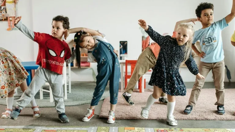 children dancing
