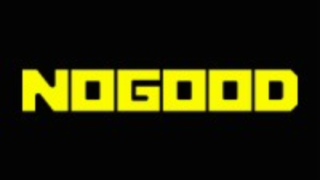 Bold yellow “NOGOOD” logo in a blocky, futuristic typeface centered on a solid black background. Represents NoGood, a performance-driven growth marketing and SEO agency known for its edgy branding and modern digital strategies.