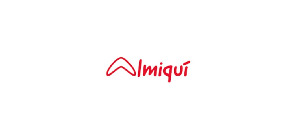 Red handwritten-style logo for Almiqui Studios, reflecting a creative and personal branding identity for the Hamilton-based digital agency.