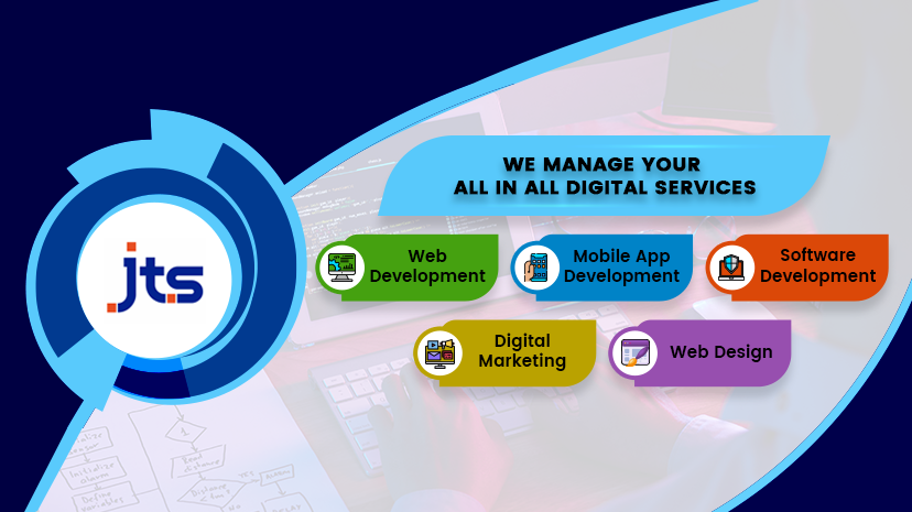 A “Digital Transformation Agency” hero section with the message “Transforming Your Business Digitally” and featured service tiles (Web Design, Web Development, Graphics, Mobile App Development).