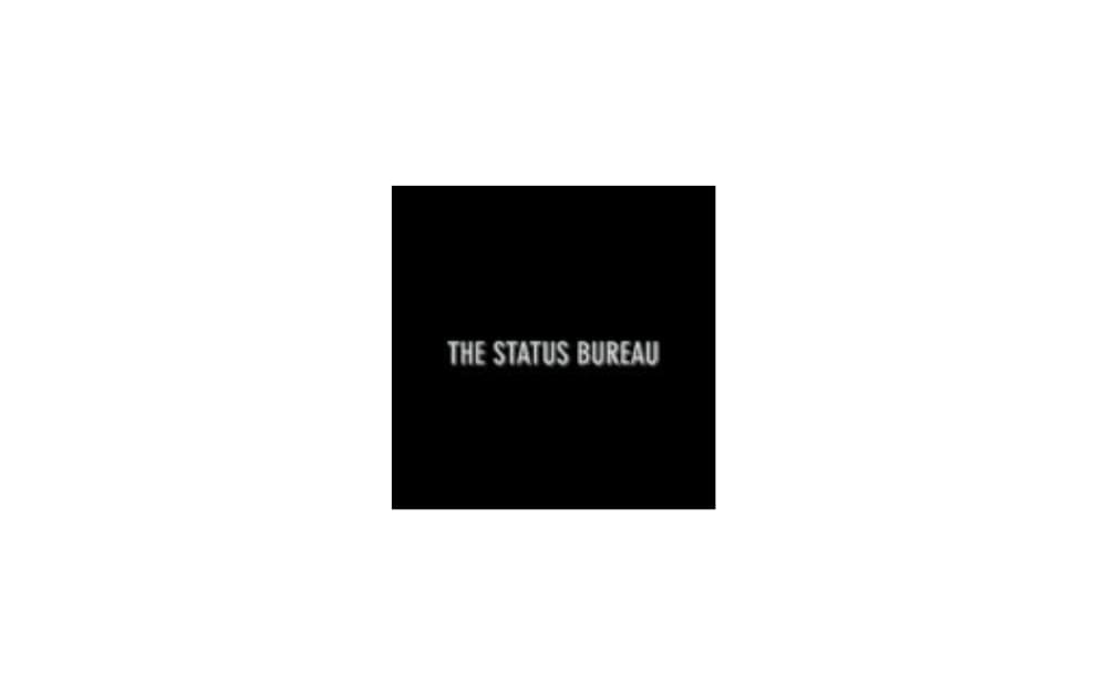 “The Status Bureau logo in minimalist black and white design – boutique SEO and PPC agency in Canada”