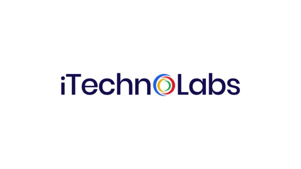 "iTechnolabs Inc logo featuring modern text with a multicolor circular icon, representing a global web and app development company."