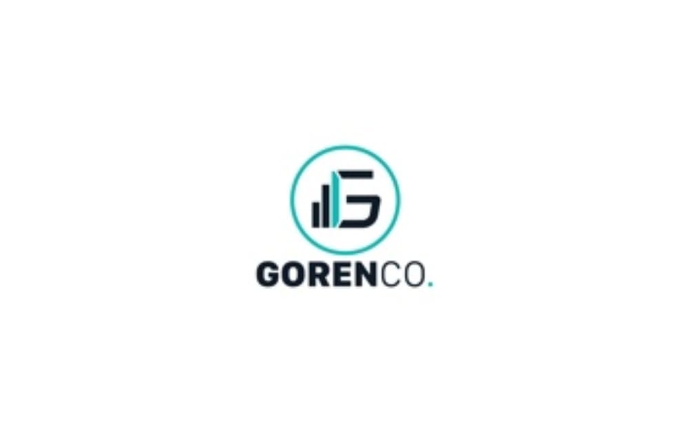 "Goren Co. logo displaying a stylized 'G' with bar graph elements inside a circular frame, highlighting their focus on data-driven marketing and analytics."