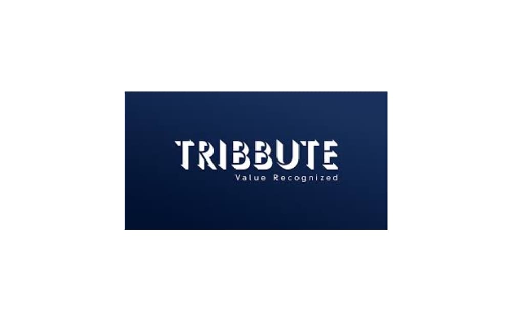 TRIBBUTE logo with bold white stencil-style text “TRIBBUTE” and tagline “Value Recognized” on a dark blue background — visual branding for a Winnipeg digital marketing and PPC agency specializing in customer acquisition strategies.