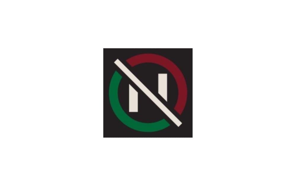 Null Marketing logo featuring a white vertical bar and a diagonal slash inside a red and green partial circle, set against a black background.