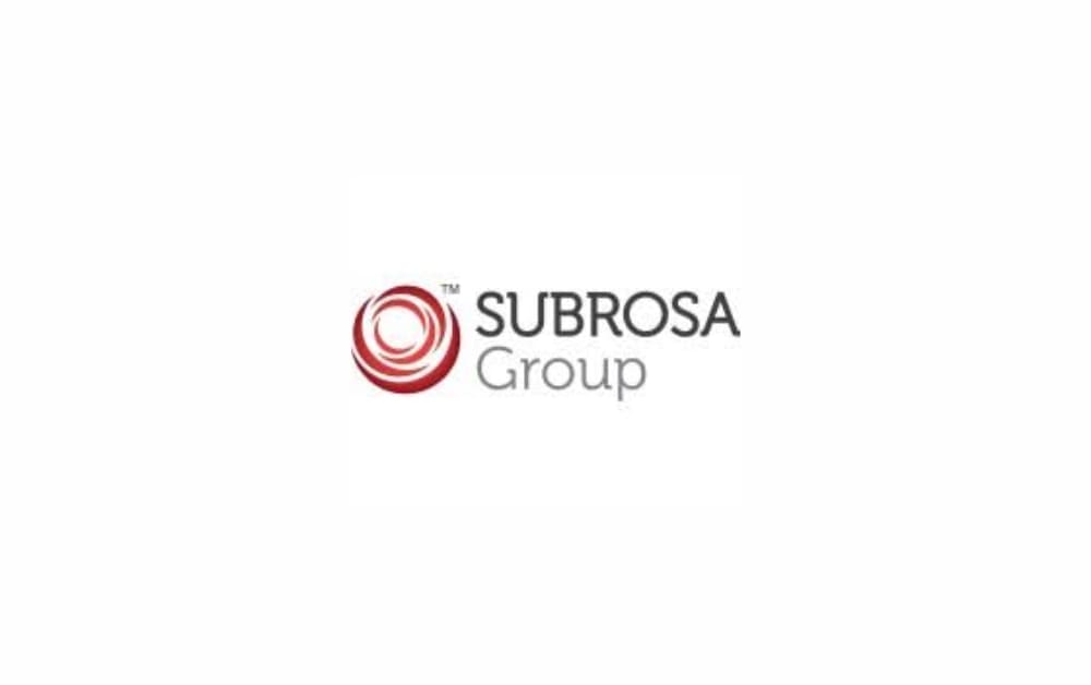 Logo of Groupe Sub Rosa, a Québec City-based branding and marketing agency known for strategic brand communication and design."