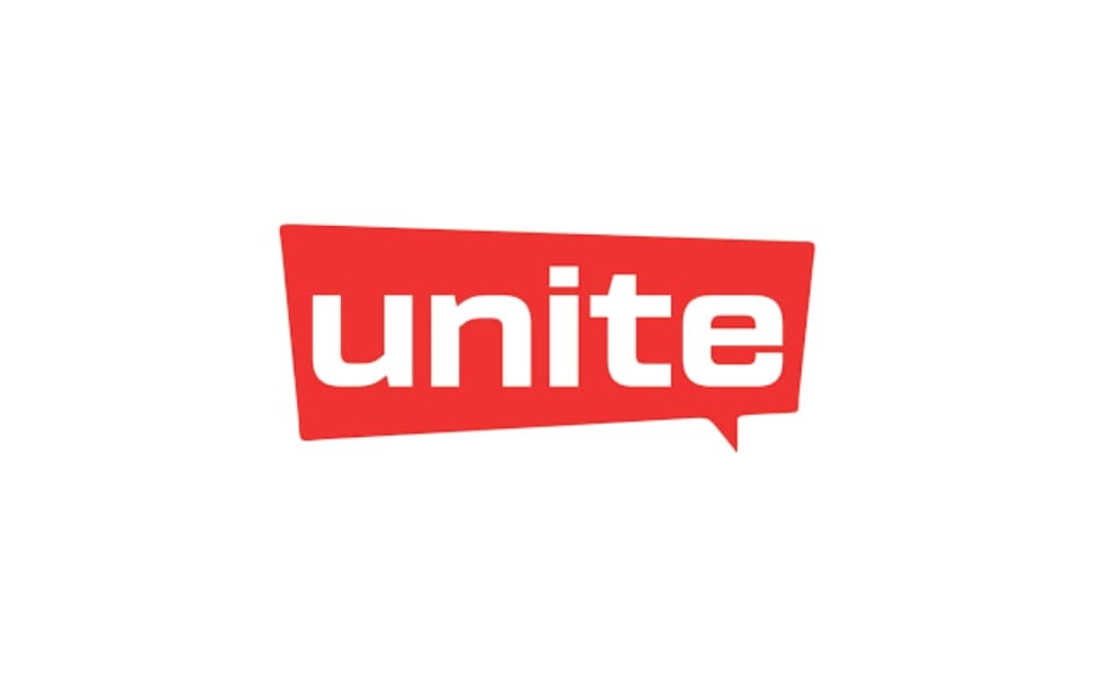 Unite Interactive’s red speech bubble logo symbolizing digital conversation and connection, representing one of Winnipeg’s most innovative full-service marketing agencies.