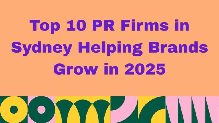 Top10 PR Firms in Sydney