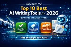Top 10 Best AI Writing Tools for 2026