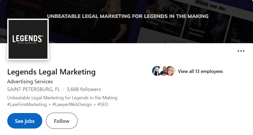 Legends Legal Marketing