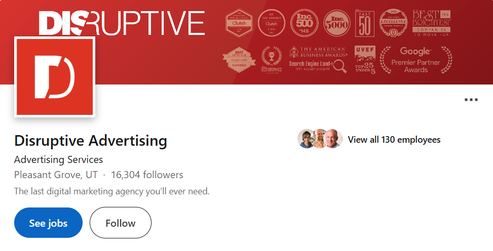 Disruptive Advertising