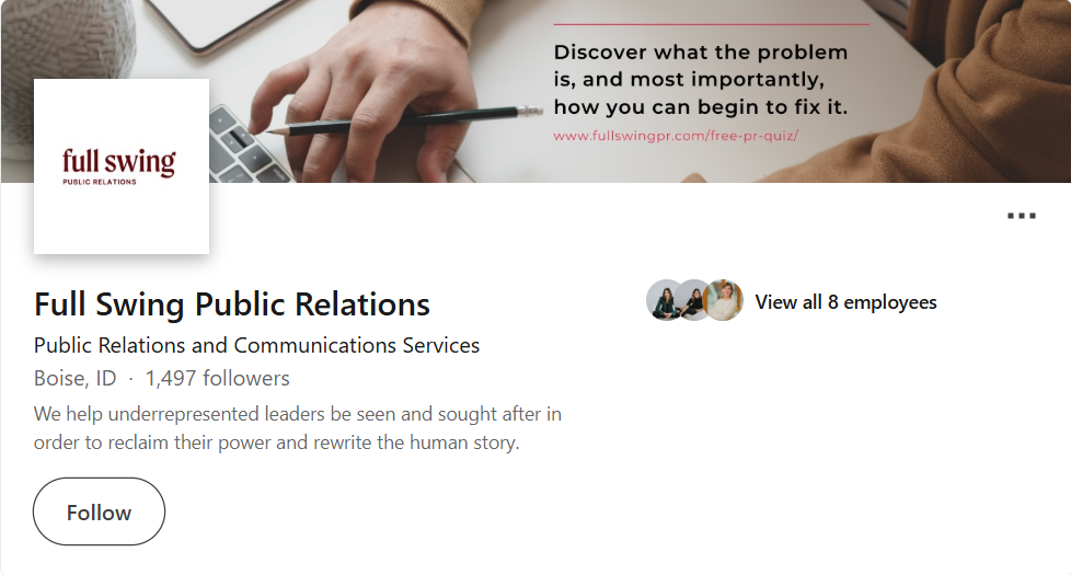 Full Swing Public Relations