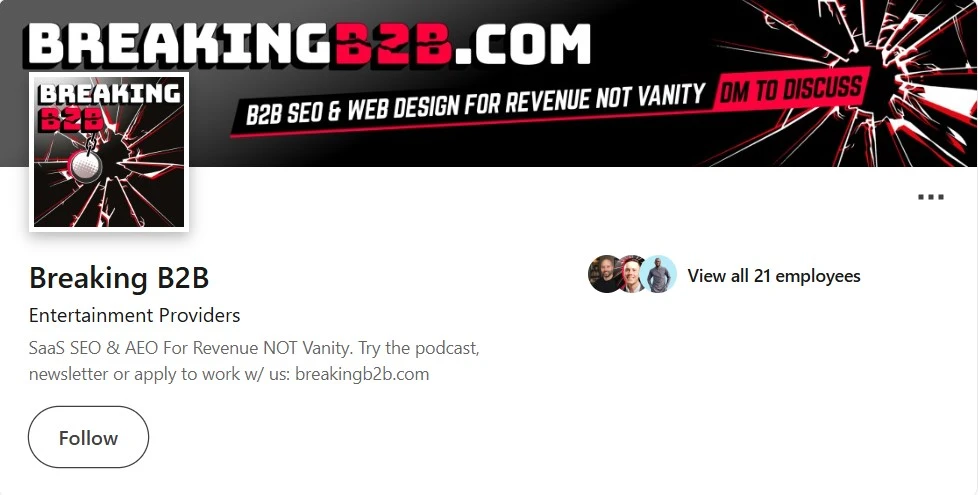 Breaking B2B