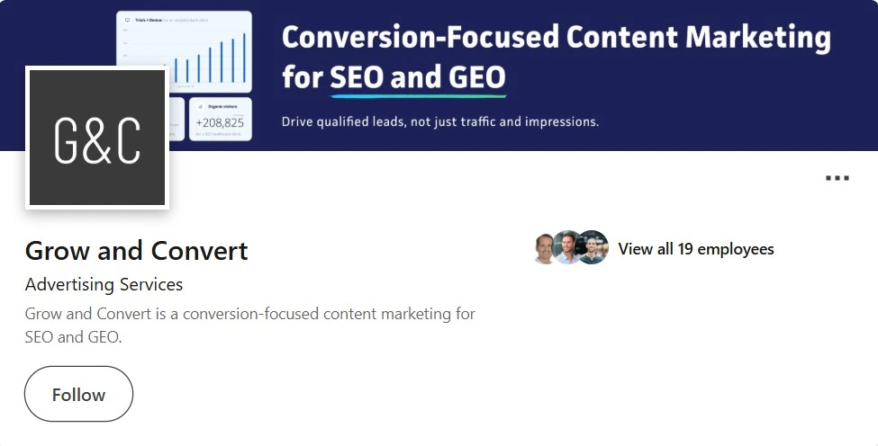 Grow and Convert