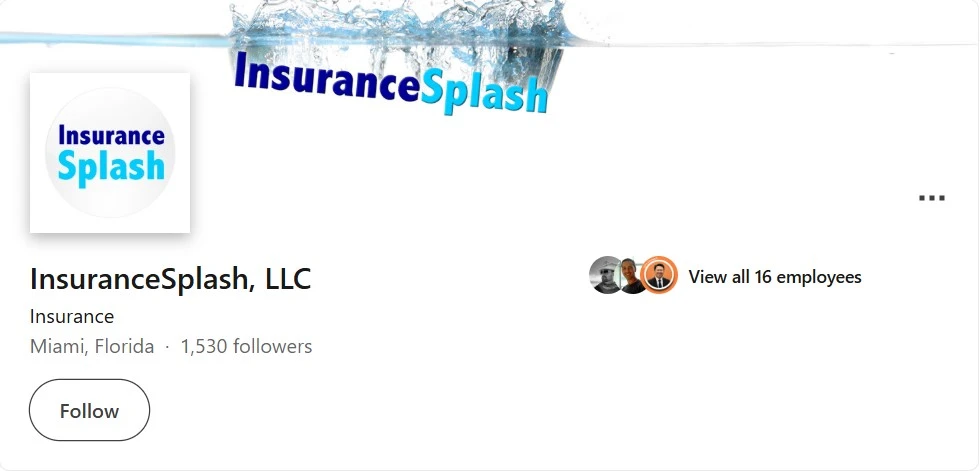 Insurance Splash
