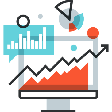 Search Console performance with Search engine optimization source Flaticon
